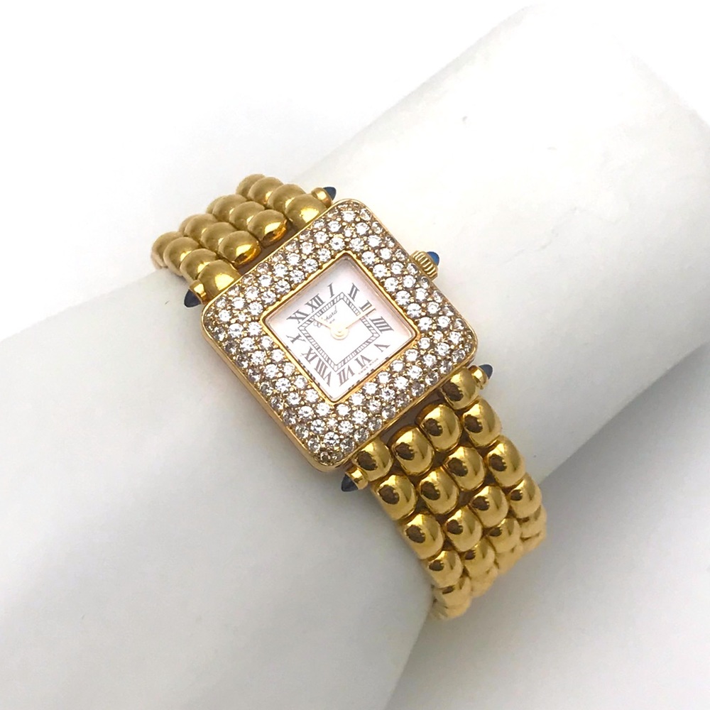 CHOPARD Ladies 18kt YellowGold/Diamonds Watch